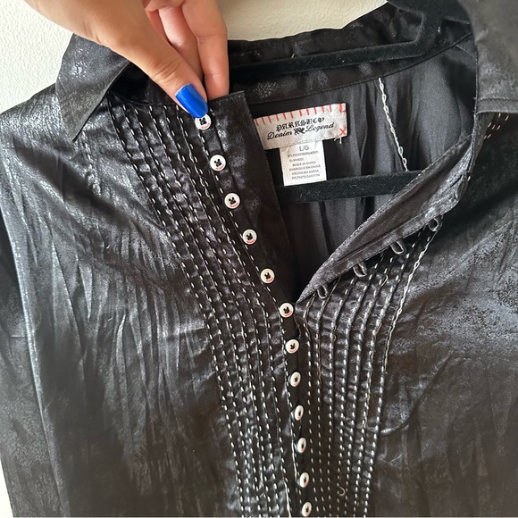 Parasuco | Vintage Button Up Blouse - Picture 2 of 9